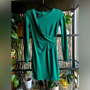 Escada Bodycon Mini Dress in Emerald Green Size 32 - US 0